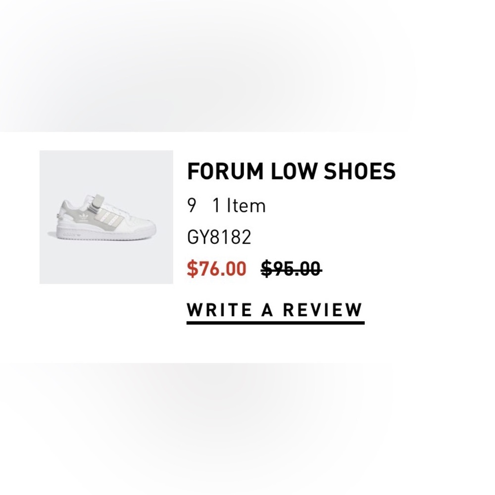 Adidas Forum Low Sneakers